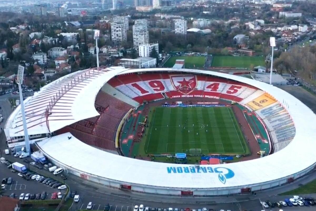 Futbolo stadionas: Stadion Rajko Mitić | ⚽ Eurofootball.lt