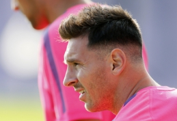 L.Messi grįžo į "Barcelona" treniruotes