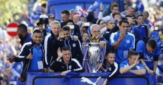 "Leicester City" klubo sezono šventė