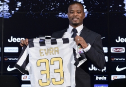 P.Evra: nesuklydau pasirinkęs "Juventus" klubą