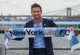F.Lampardas prisijungė prie "New York City" klubo, L.Piazonas išnuomotas "Eintracht" ekipai