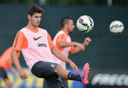 „Juventus“ naujokas A.Morata nerungtyniaus 50 dienų 