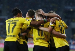 "Borussia" iškovojo pirmąją pergalę "Bundesliga" pirmenybėse