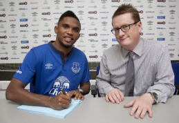 Oficialu: S.Eto'o rungtyniaus "Everton" ekipoje