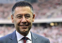 Ispanijoje "Barcelona" prezidentas labiausiai prisibijo "Atletico" ekipos