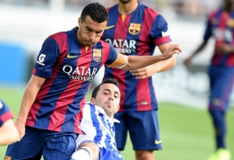 "Barcelona" parodė jėgą prieš suomių klubą (VIDEO)