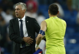 C.Ancelotti liko nusivylęs sirgaliais, kurie nušvilpė I.Casillasą