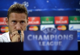 F.Totti: "Roma" Čempionų lygoje turėtų sekti "Atletico" pavyzdžiu