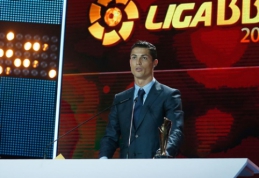 C.Ronaldo - geriausias praėjusio sezono "Primera" futbolininkas (VIDEO)