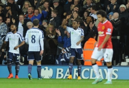 "Man Utd" rungtynių pabaigoje išplėšė lygiąsias prieš "West Brom" (VIDEO)