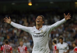 Ispanijoje - eiliniai C.Ronaldo įvarčiai ir triuškinanti Madrido "Real" pergalė (VIDEO)
