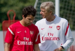 A. Wengeras: Fabregasas norėjo grįžti į "Arsenal"