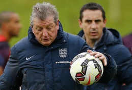 L. Bainesas: Anglijos rinktinės žaidėjai nori, jog Hodgsonas liktų treneriu