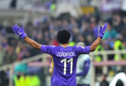 V. Montella: Cuadrado į "Chelsea" tikrai nesikels