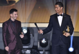 L.Figo: rungtyniavau su geresniais nei L.Messi ar C.Ronaldo