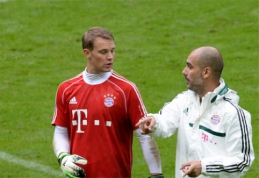 J.Guardiola: M.Neuerį jau būtų galima vadinti "Auksinio kamuolio" laimėtoju