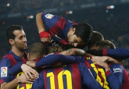 Ispanijos grandų akistatoje - įtikinama "Barcelona" pergalė prieš "Atletico" (VIDEO)