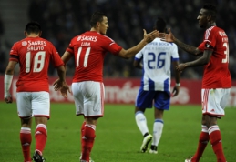 Žvilgsnis į Portugalijos "Primeira" lygą: Dėl aukso intensyviai kovoja "Benfica" ir "Porto" (lentelė)