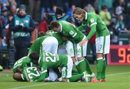 "Werder" palaužė "Bayer", "Augsburg" ir "Eintracht" sužaidė taikiai (VIDEO)