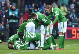 "Werder" palaužė "Bayer", "Augsburg" ir "Eintracht" sužaidė taikiai (VIDEO)