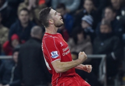 J.Hendersono įvartis lėmė "Liverpool" pergalę prieš "Swansea" (VIDEO)