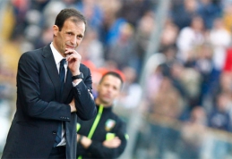 "Juventus" kritikams M.Allegri pasiūlė apsilankyti cirke