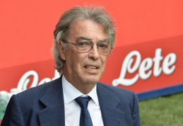M. Moratti: "Inter" vėl įsigyti nežadu