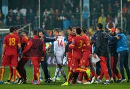 Juodkalnijos ir Rusijos rungtynės: UEFA baus ne tik šeimininkus, bet ir rusus (VIDEO)
