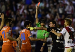 "Rayo" ir "Valencia" dvikovoje - raudonos kortelės ir taikus rezultatas (VIDEO)