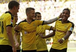 "Borussia" Vokietijoje iškovojo trečią pergalę iš eilės (VIDEO)