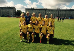 Moterų bei merginų U-15 rinktinės pergalingai pradėjo Baltijos taurės turnyrą 