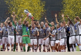 Italijos Supertaurę iškovojo "Juventus" (VIDEO)