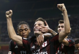 Penkių įvarčių trileryje - "Milan" pergalė prieš "Palermo" (FOTO, VIDEO)