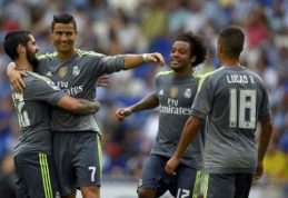 Ispanijoje C.Ronaldo prie triuškinančios "Real" pergalės prisidėjo net penkiais įvarčiais (VIDEO)