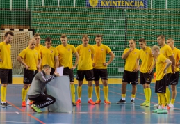 Futsal rinktinė ruošiasi ankstyvam atrankos turnyrui (komentaras)