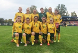 Lietuvos merginų U-17 rinktinė praleido net šešis įvarčius
