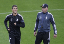 C.Ancelotti: netikiu, kad C.Ronaldo paliks "Real"