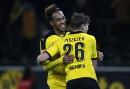 Nesustabdomo P. Aubameyango vedama "Borussia" iškovojo 10-ąją pergalę (VIDEO)