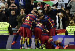 "Barcelona" išsityčiojo iš "Real" jų pačių žiūrovų akivaizdoje (FOTO, VIDEO)