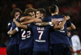 Ligue 1: PSG sutriuškino "Toulouse", "Ajaccio" iškovojo trečiąją pergalę iš eilės (VIDEO)