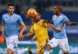 E. Žukanovičiaus įvartis išplėšė "Sampdoria" lygiąsias prieš "Lazio" (VIDEO)