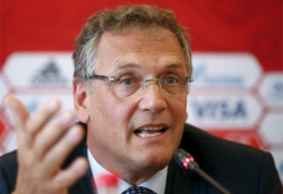 FIFA atleido generalinį sekretorių J.Valcke