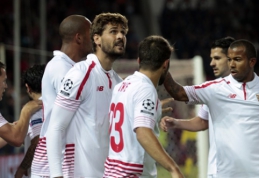Varžovus sutriuškinę "Sevilla" ir "Mirandes" klubai žengė į Karaliaus taurės ketvirtfinalį
