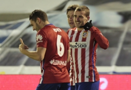 "Atletico" lieka lyderio pozicijoje, "Villarreal" iškovojo penktąją pergalę iš eilės (VIDEO)
