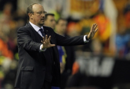 Dėl savo ateities nerimo nejaučiantis R. Benitezas: komanda nusipelno didžiausių pagyrų