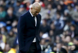 Z. Zidane'as pasimetęs: nežaidėme taip, kaip ruošėmės visą savaitę