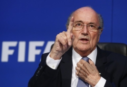 "Futbolo krikštatėvis" išliaupsino savo įpėdinį FIFA vadovo poste