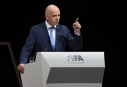FIFA turi naują vadą: prezidentu tapo G. Infantino 