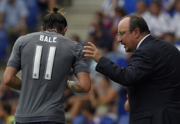 R. Benitezas: nematau jokios priežasties, kodėl G. Bale'as negalėtų tapti geriausiu