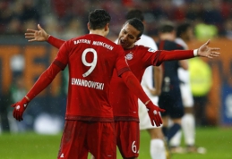 "Bayern" ir "Hamburger" šventė pergales Vokietijoje (VIDEO)